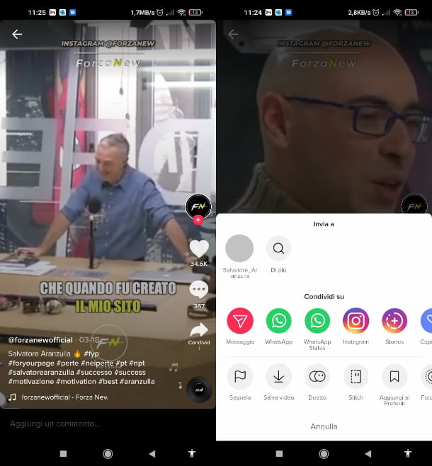 Publica el mensaje de TikTok nuevamente