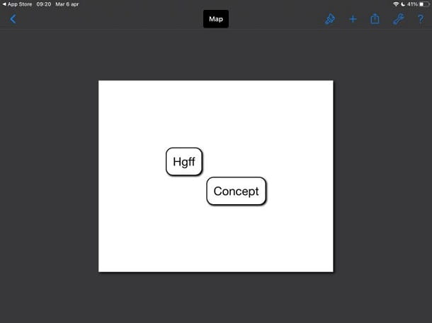 Aplicación Mind para notas y tarjetas
