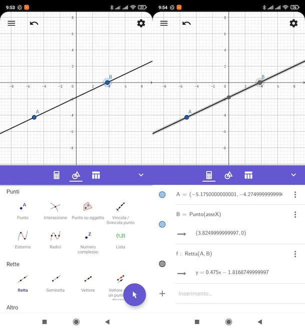 Geometría de GeoGebra