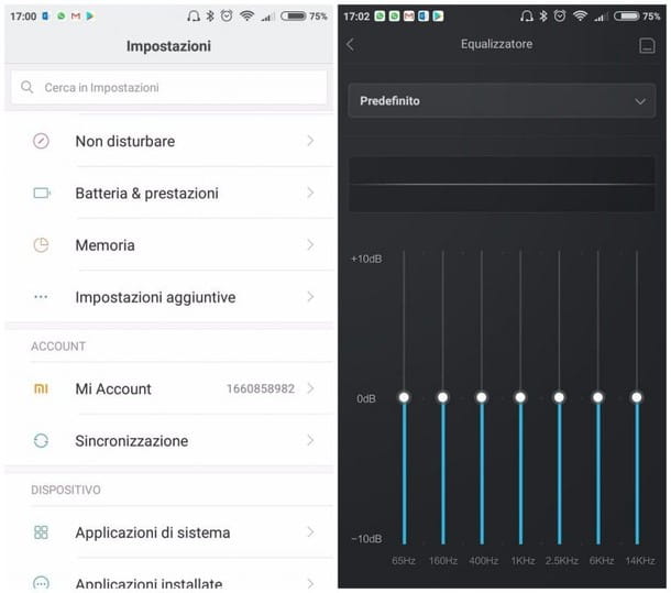 Ecualizador Xiaomi