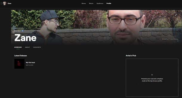Spotify para artistas de aranzulla