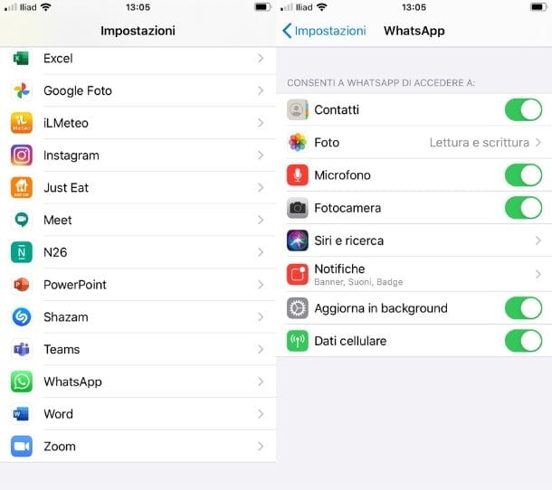 Reactivar el micrófono de WhatsApp
