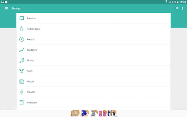 Capturas de pantalla de TuneIn Radio