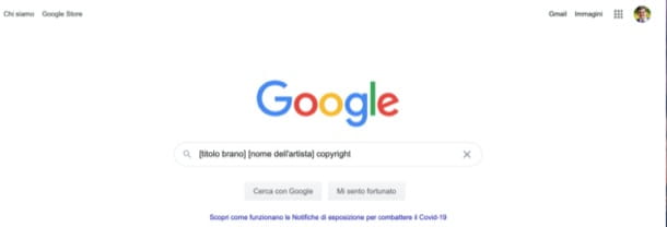 Busca en Google un título protegido por derechos de autor