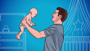 Por que se calma un bebé si lo cogen en brazos
